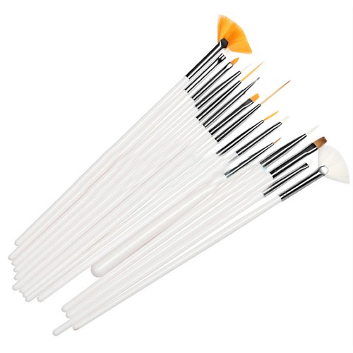 Unghie set pennelli 15pz gel - set,