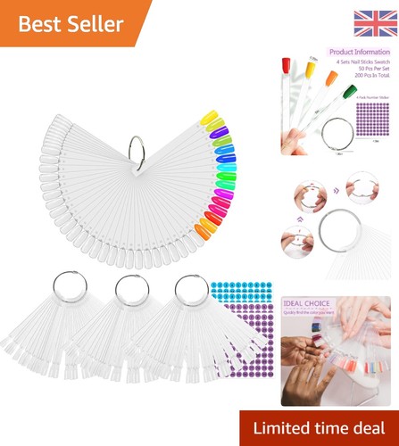 Nail art swatch kit 200 - nail,
