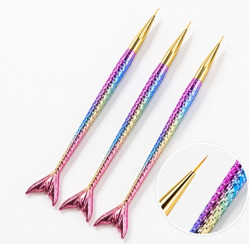Confezione pennelli nail art - confezione,