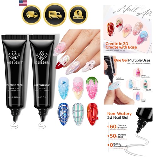 2pz gel trasparente nail - gel,